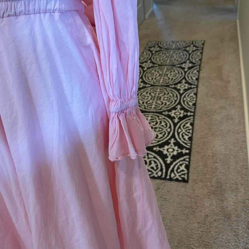 Loud Bodies Elegant Pink Maxi Dress — image 3 of 8